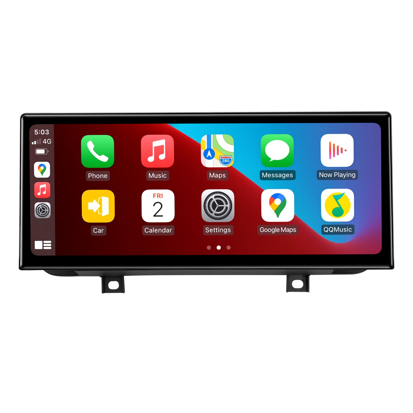 PEMP (5602) Ultra-Thin 12.3" Android 13 Screen for BMW 2 Series F45  NBT (2013-2016) Wireless and Wired CarPlay Android Auto Screen Calls Using The OEM Microphone.