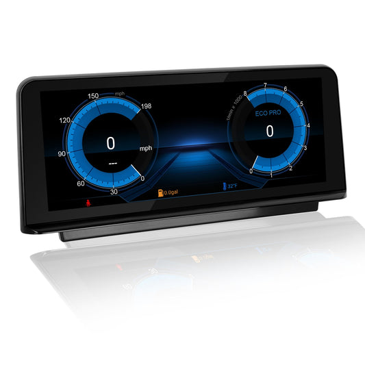 PEMP (5509) for BMW F48 F39 NBT EVO Android 13 10.25" 1920x720 Screen, Qualcomm 8core CarPlay Android Auto Monitor, for BMW X1 X2 (2017-2019) NBT EVO ID6