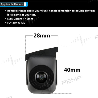 PEMP (8065) for BMW F30 Front Camera AHD 1080P 30FPS HD Camera