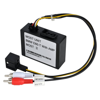 PEMP (MOST-E60) Optical Fiber Box for BMW 5 Series E60 E61 E63 E64 aux Adapter