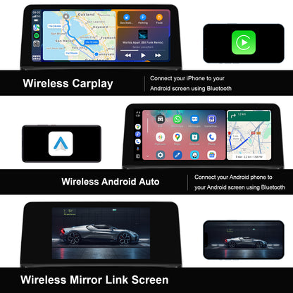 PEMP (6503) 8.8“ Screen Android 13 for For BMW F20 F22 (2018) EVO, Snapdragon 8core Carplay Android Auto Monitor Accessories