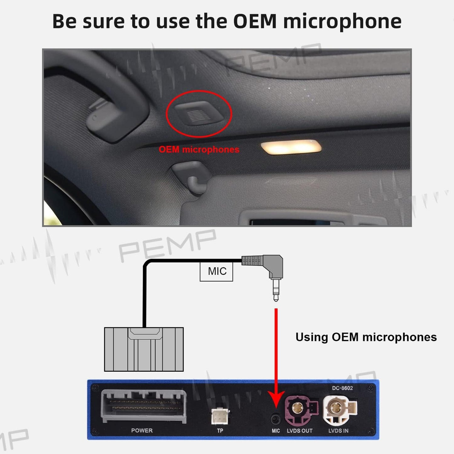 PEMP (EVO) CarPlay Android auto Mirror Link MMI Box for BMW EVO F15 F20 F30 F48 G01 G11 G30