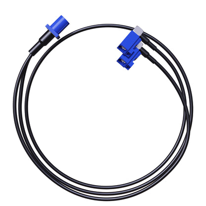 PEMP GPS Antenna Adapter 1 Fakra Male to 2 Female Sockets for Between The Car Radio Android Screen and The OEM Head Unit.